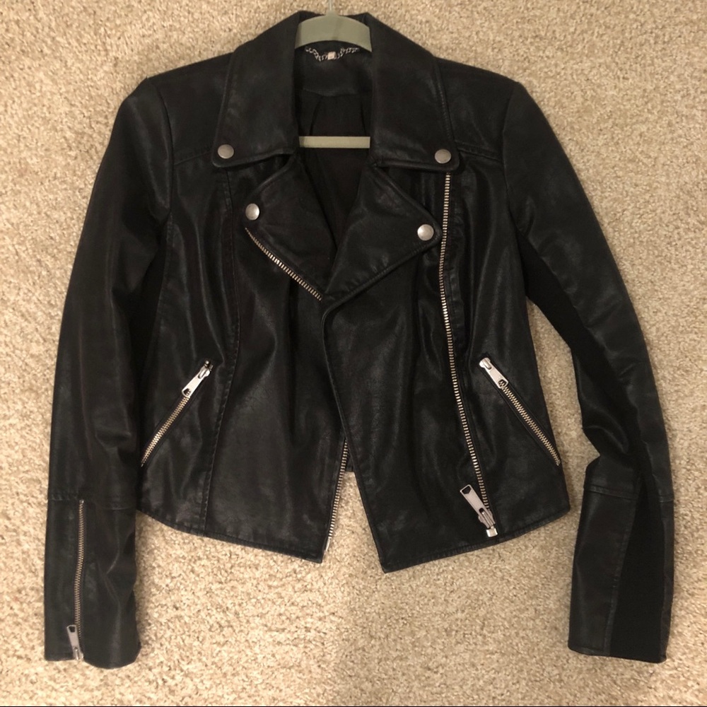 Free People Leather Jacket